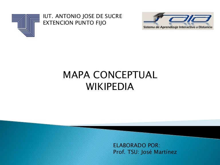 Mapa conceptual de wikipedia