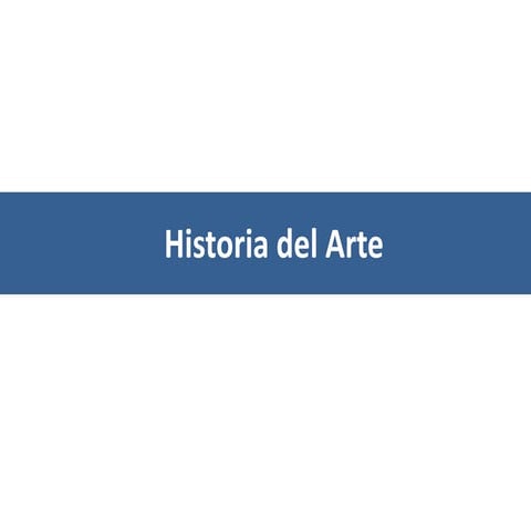 Mapa conceptual historia arte