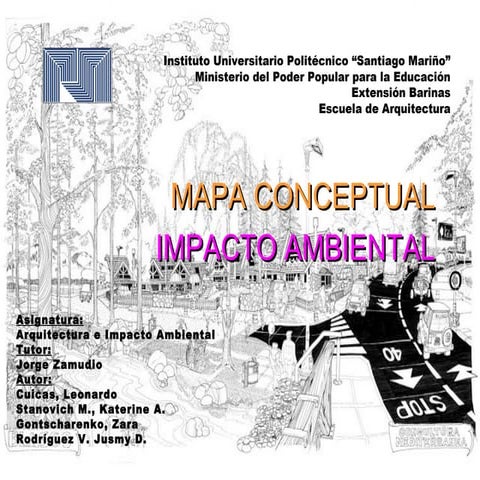 Mapa conceptual impacto ambiental