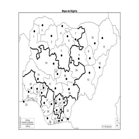 Mapa da Nigéria - Mapas de Todos os Países do Mundo.docx