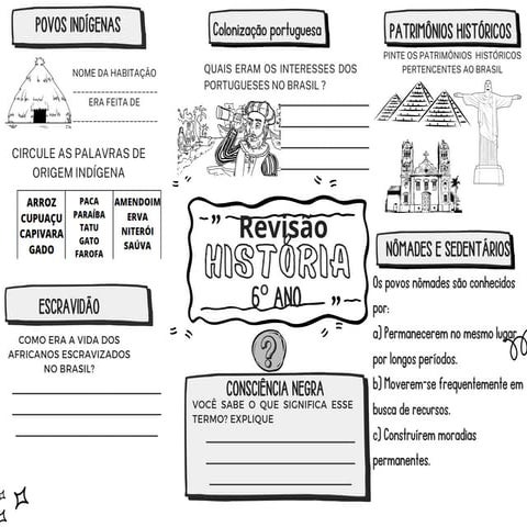 AVALIAÇÃO DIAGNÓSTICA  de História 8o ano