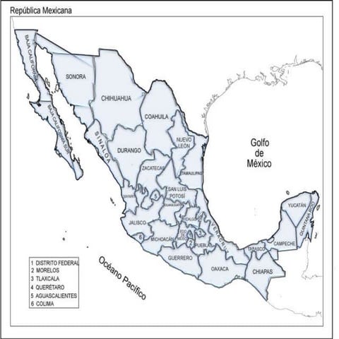 Mapa En Blanco De Los Estados Del Suroeste Para Imprimir Free Map,