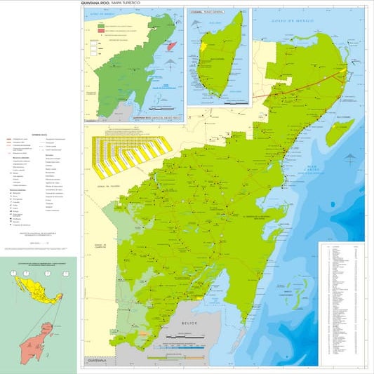 Mapa de quintana roo | PDF