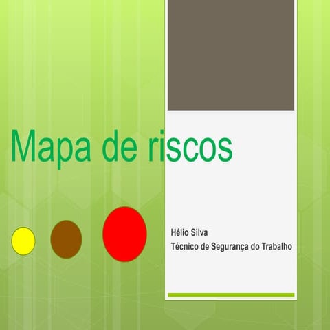 Treinamento CIPA - Mapa de Risco | PDF