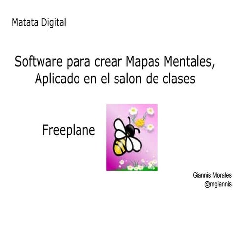 Mapa mental freeplane