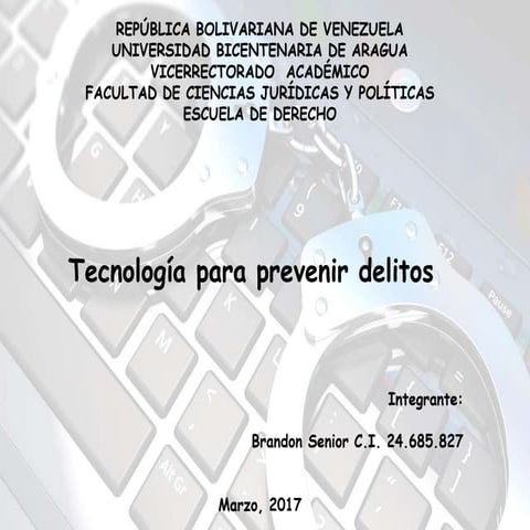 Mapa mental prevencion de delitos | PPTX