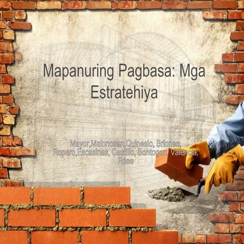 Mapanuring pagbasa