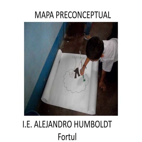 Mapa preconceptual alejandro humboldt