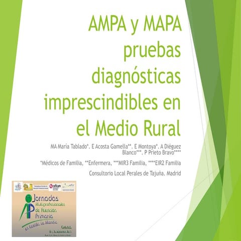 UTILIZACION HOLTER MAPA  EN MEDICINA RURAL