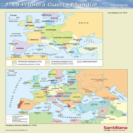 Mapa la segunda guerra mundial | PDF
