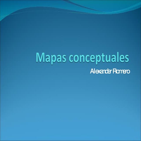 Mapas Conceptuales