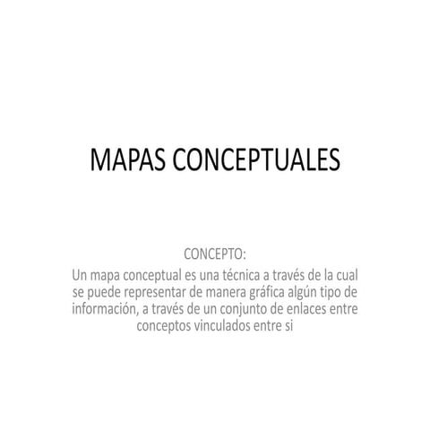TIPOS DE MAPAS CONCEPTUALES