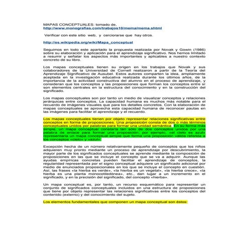 Como realizar Mapas conceptuales