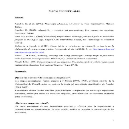 Mapas Conceptuales