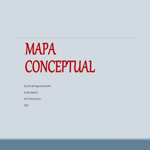 Diapositivas. mapa conceptual | PPTX