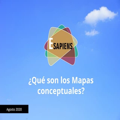 aprender a  elaborar y comprender ¿Qué son los Mapas Conceptuales.pptx