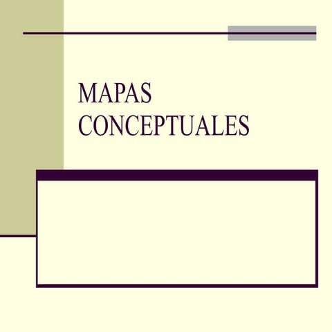 Mapas conceptuales i