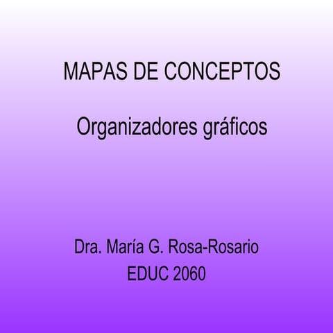 Mapas de conceptos