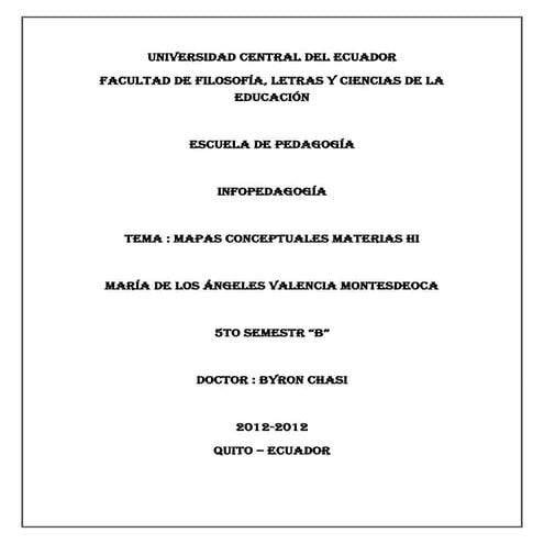 Mapas de infopedagogìa