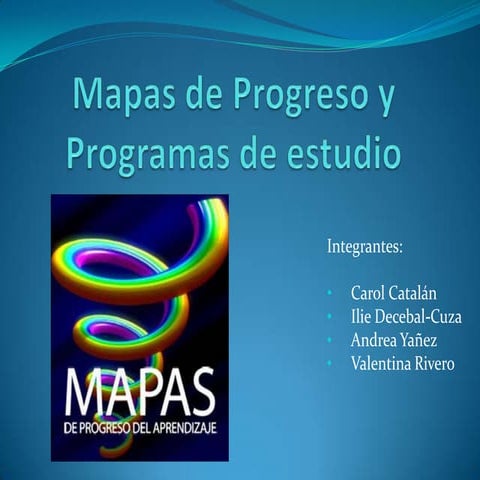 Mapas de progreso | PPTX