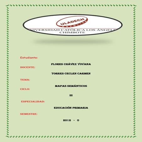 Mapa semantico yovana