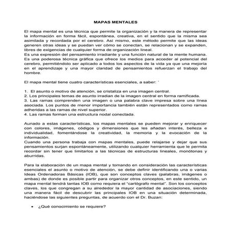 Mapas mentales
