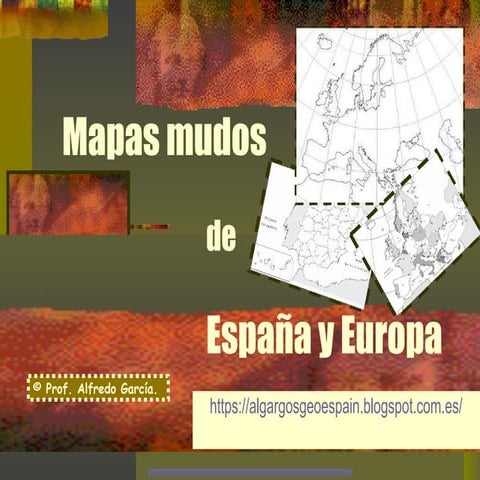 Mapas mudos de españa y europa