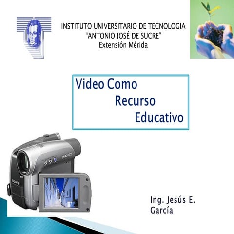 Mapa video como recurso educativo