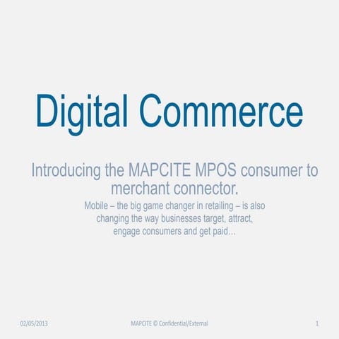 Mapcitecom presentations
