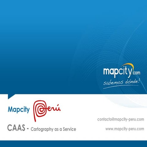Mapcity-Peru CAAS