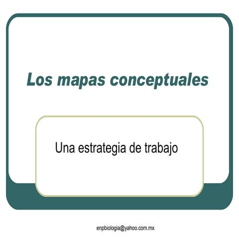 Qué son los mapas conceptuales