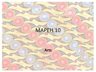 Mapeh 10 unit 2 lesson 1_arts