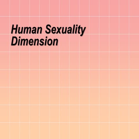 human sexuality