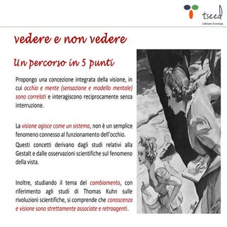 Ma perché sono così cieco!