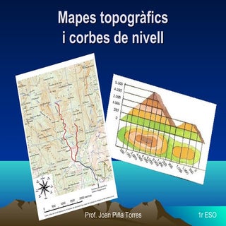 Mapes topogràfics