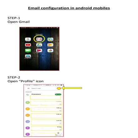 Outlook configuration MAPI Configuration-Android Device | PDF