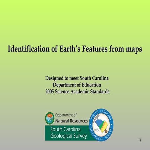 Map Identification for studying geologyy