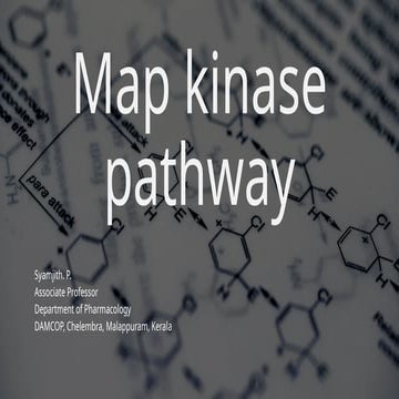 MAPK.pptx PHARMACOLOGY OF GENETICS AND CELL