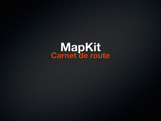 Map kit light