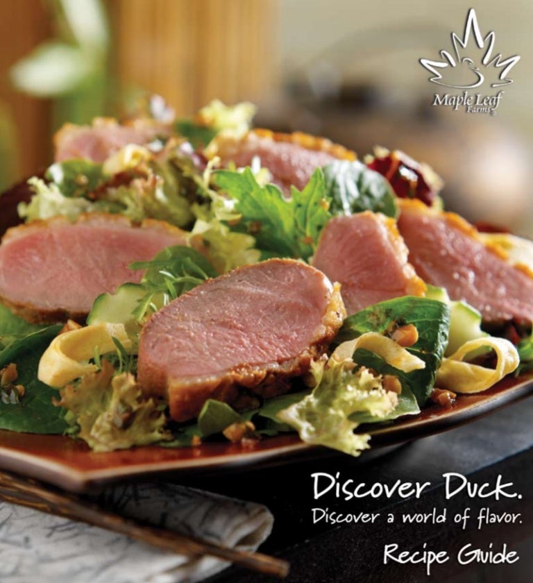 Maple Leaf Farms Duck Recipe Guide