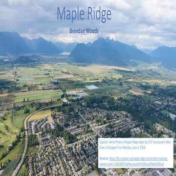 Maple ridge Power Point Final 2210