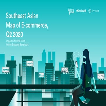 Southeast Asian Map of E-commerce Q2 2020