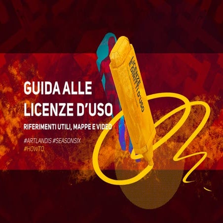 Guida alle Licenze d'uso - mappa infografica (zoomabile)