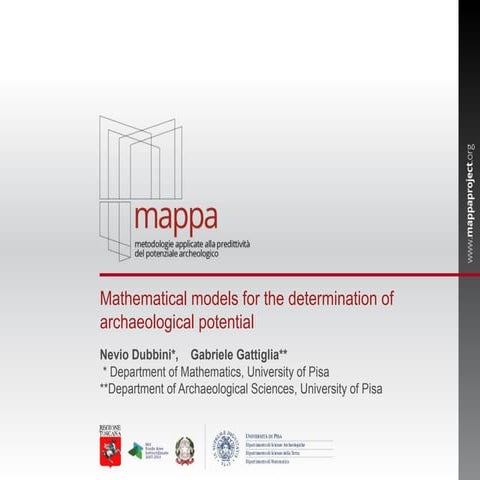 Mathematical models for the determination of archaeological potential