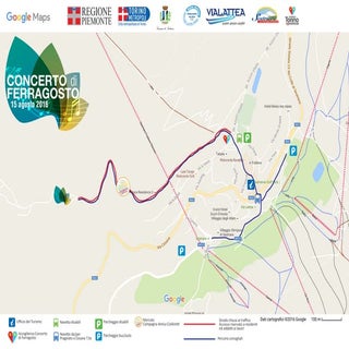 Mappa concerto di ferragosto 2016 a...