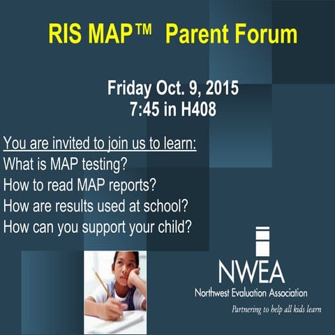 MAP Parent Forum