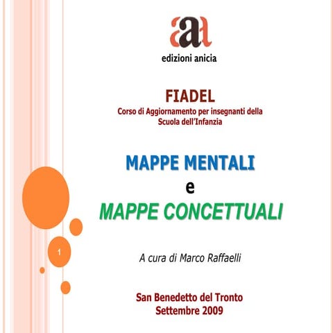 Mappe Mentali e mappe Concettuali