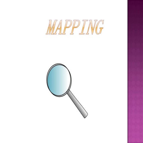 Mapping used in note-taking | PPTX