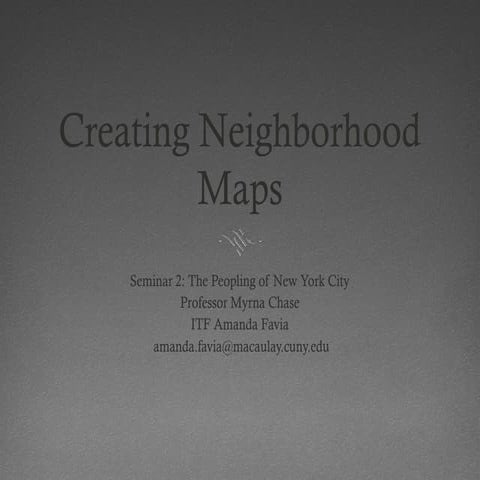 Mapping_Seminar 2