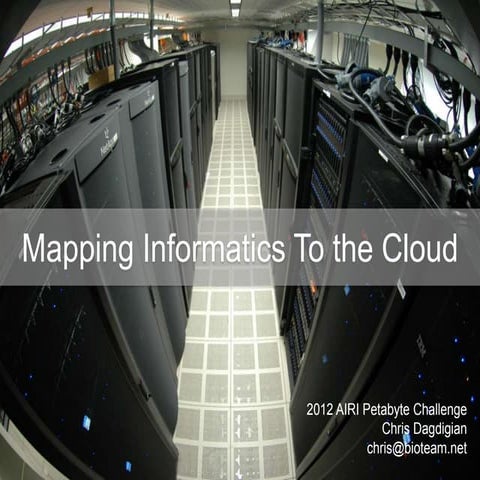 Mapping Life Science Informatics to the Cloud